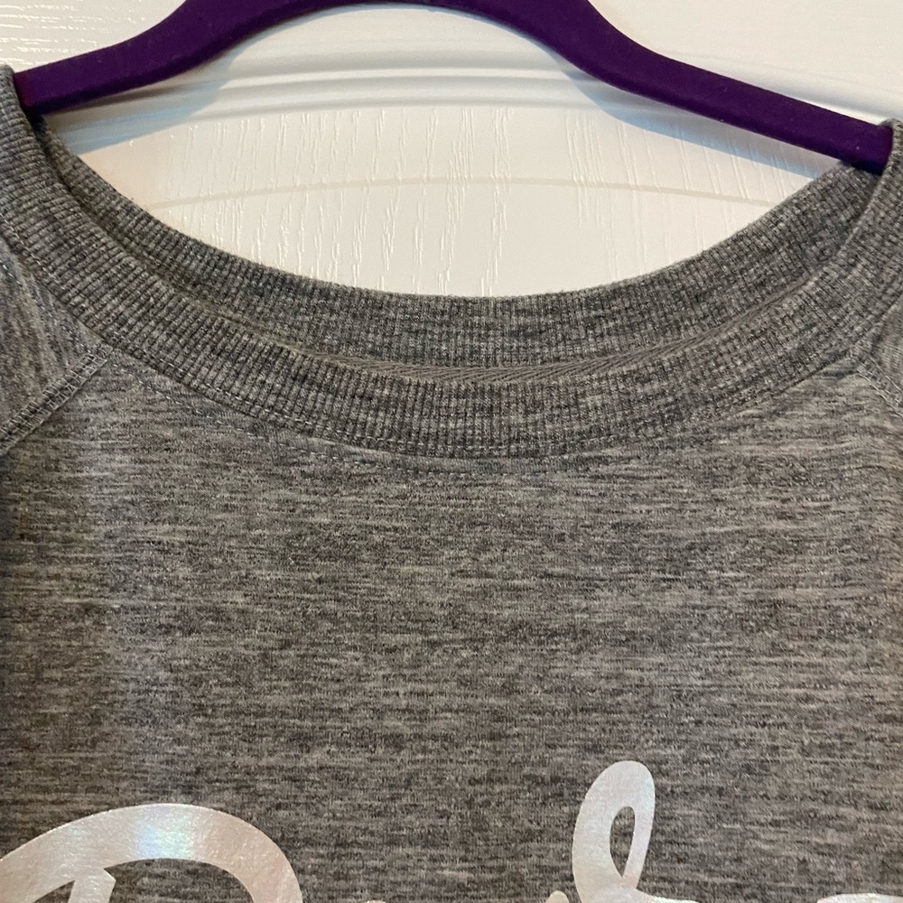 Wildfox Gray Sweatshirt with 'Pour Favor' Design - Picture 6 of 11
